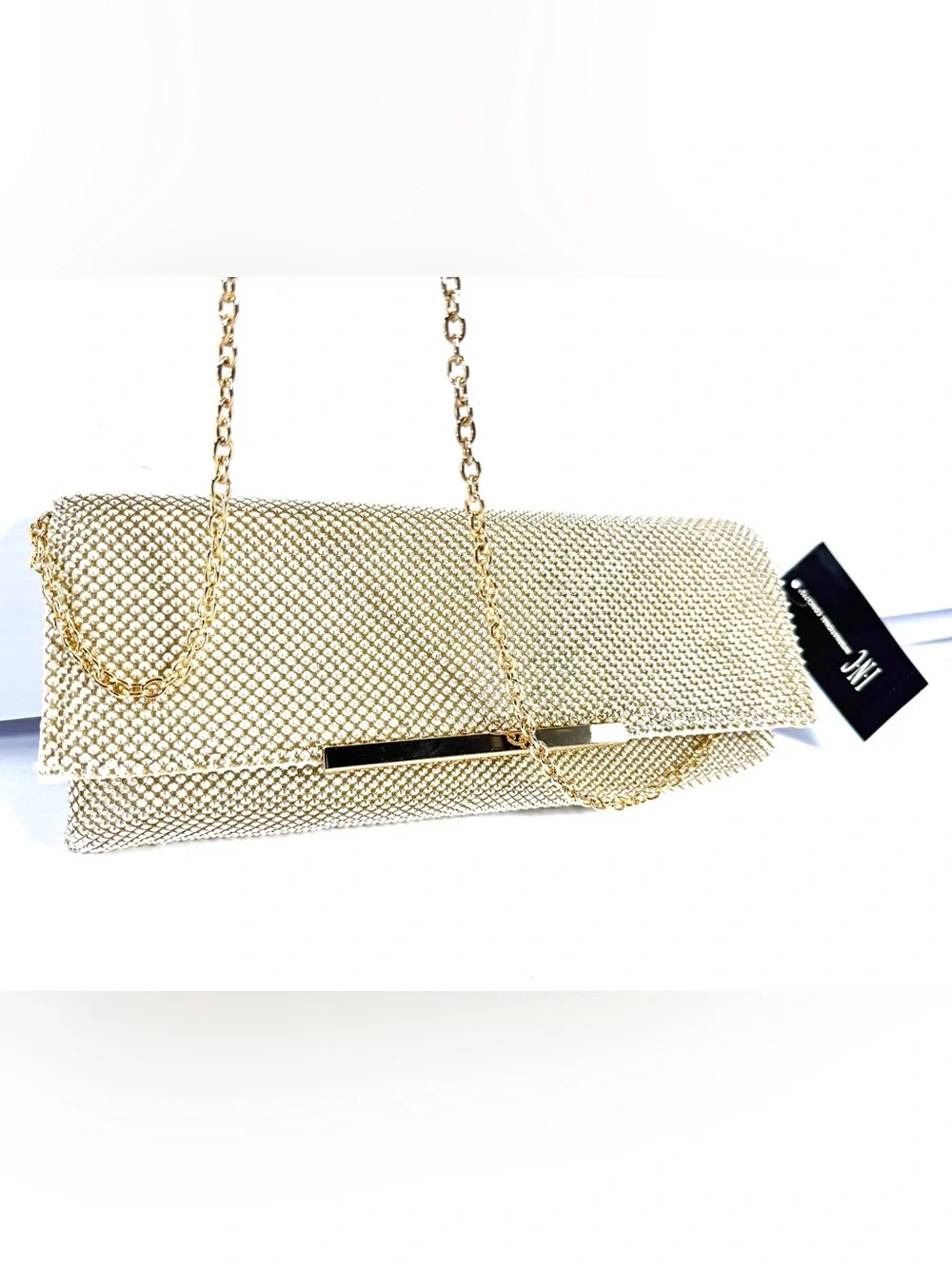 INC International Concepts shimmering mesh